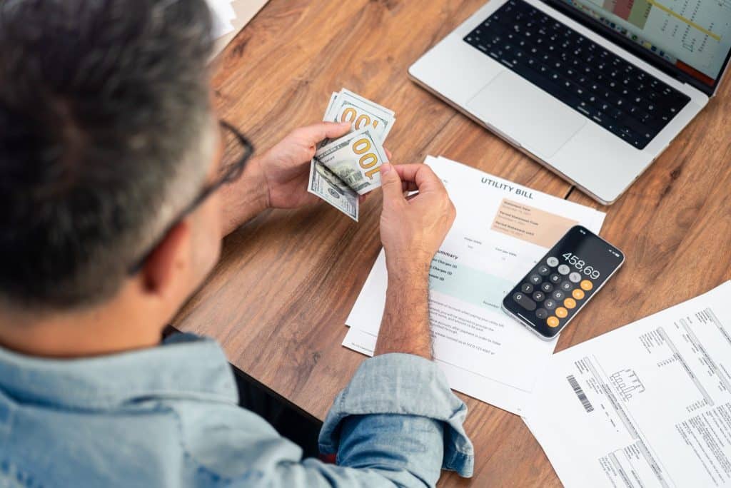 how to live within your means by tracking expenses.